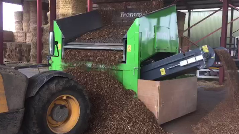 TrommALL on-site material screening