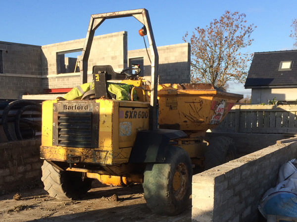 Dumper for hire Dublin Kildare