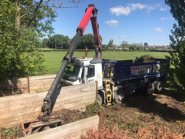 Large digger for hire from Talbot Plant Hire