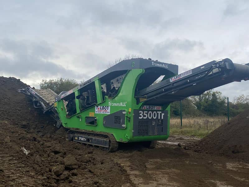 The TrommALL 3500TR (image) - available to hire from Talbot Plant Hire