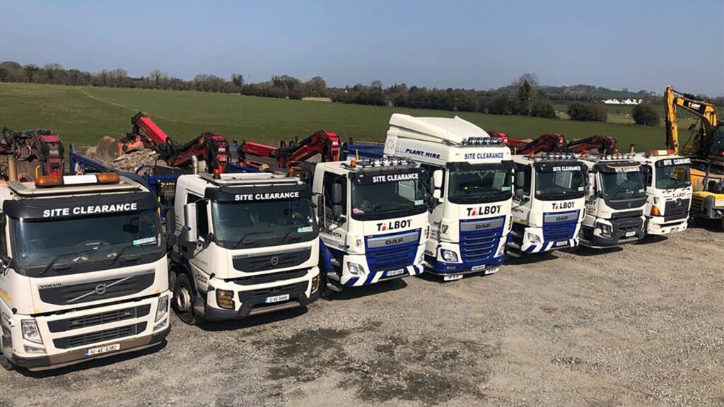 Talbot Plant Hire Fleet in Kildare image