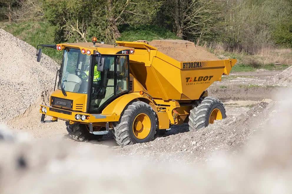 image of Hydrema 912F MultiTip dumper for hire